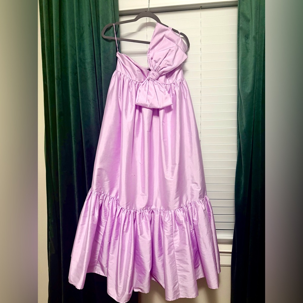 Elegant Fun Lavender One-Shoulder Dress